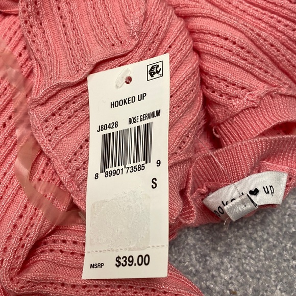 Long Sleeve Perforated Top - Picture 8 of 8